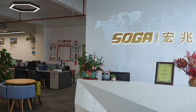 Shenzhen SOGA Lighting Co., Ltd. linha de produção do fabricante