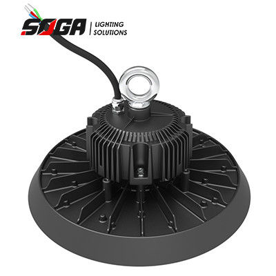 Luz alta impermeável lisa da baía do diodo emissor de luz do UFO 100W para o armazém/garagem ROHS