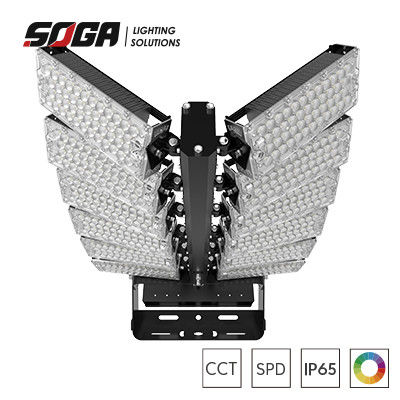 600-1800W Luz LED de alta potência Luz esportiva para carga de vento Pode suportar 17 classe Carga de vento 56,1-61,2 M/s